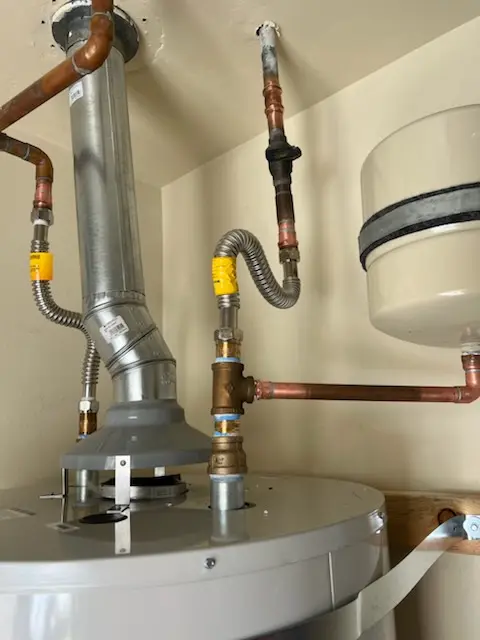Water heater installation and plumbing repair in Eden